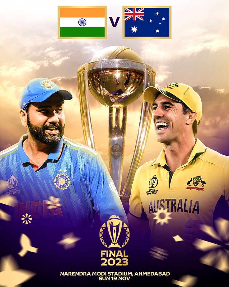 poster 32 - india vs australia world cup finals 